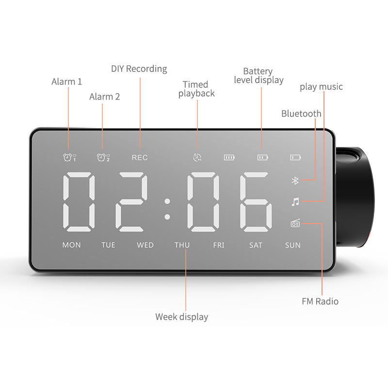 Wireless Smart Speaker Clock