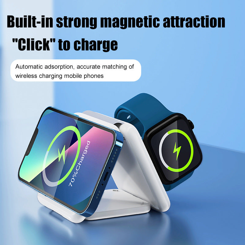 3-in-1 Magnetic Wireless Charger